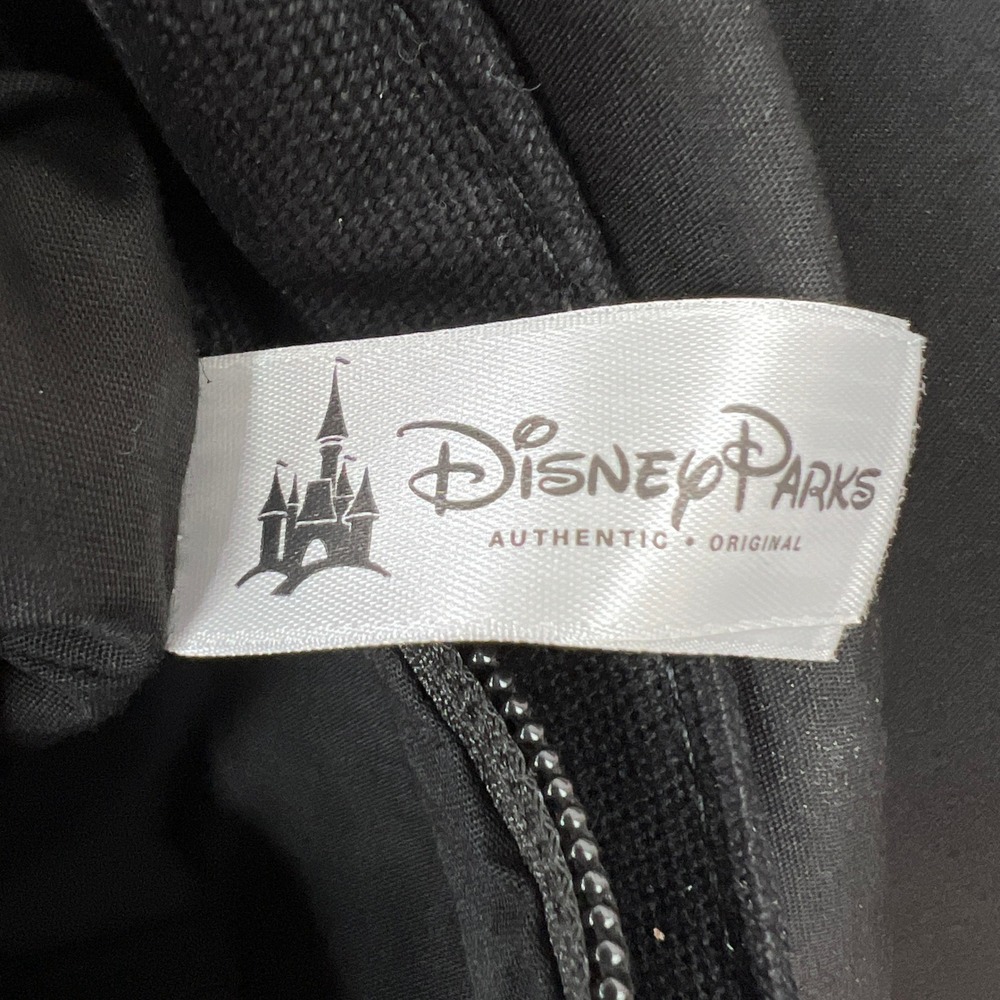 Disney Soarin Around The World Messenger Bag Size OS Black Tan Women Crossbody - Picture 9 of 12